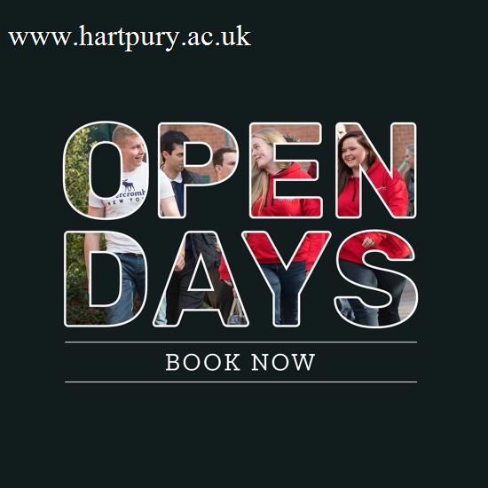 Hartpury College Open Days Banner 2022 Border Square