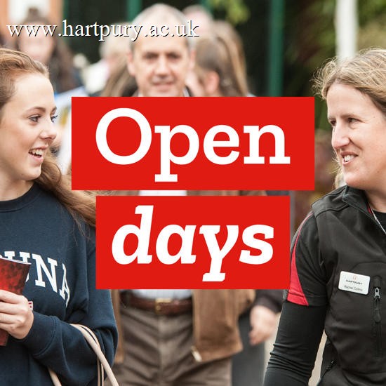 Hartpury University Open Days