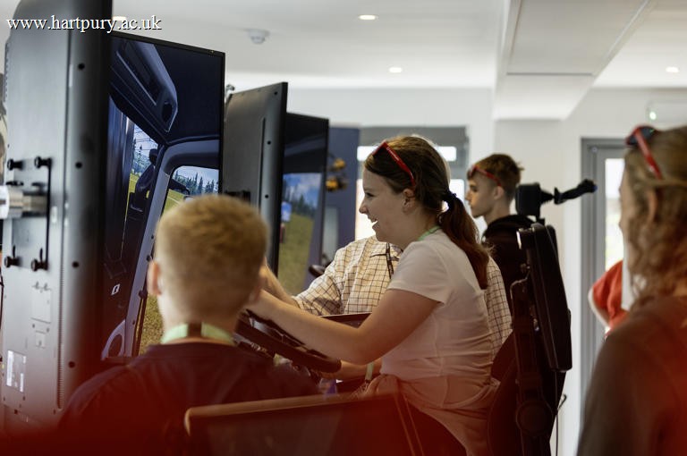 School Students At Digital Studio